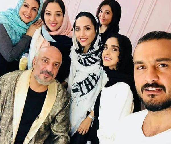 عکس تصاویر الهه حصاری در سریال در حاشیه