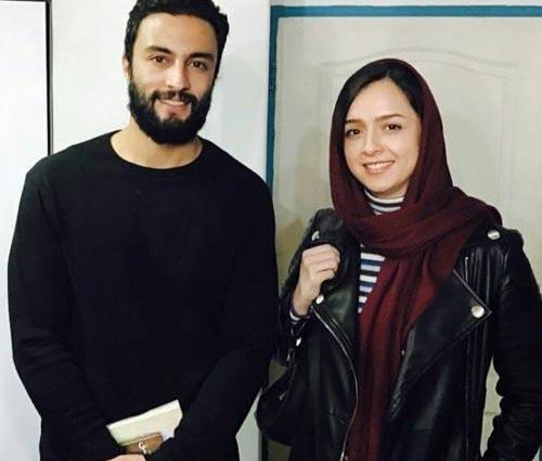 عکس امیر جدیدی و همسر