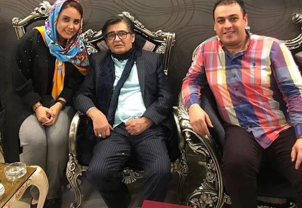عکس اکبر عبدی با گوگوش