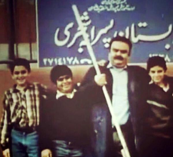 عکس اکبر عبدی با گوگوش