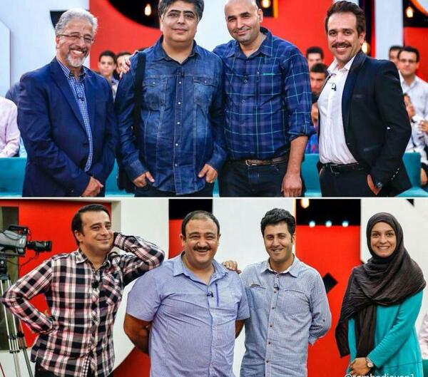 عکس امین حیایی در خندوانه