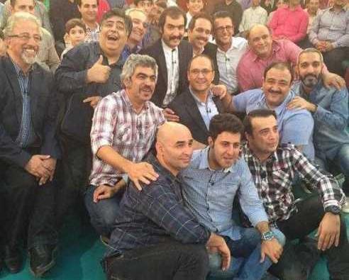 عکس امین حیایی در خندوانه