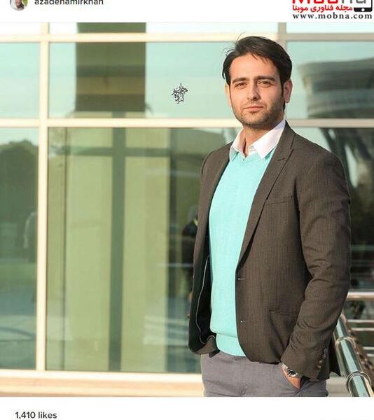 عکس امیرحسین آرمان در تبلیغ ال سی من