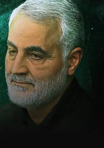عکس سردار سلیمانی برای صفحه گوشی
