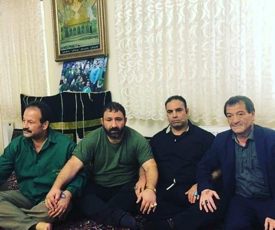 عکس وحید مرادی و امین مروتی