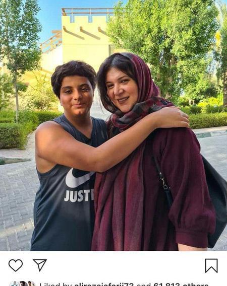 عکس سالگرد ازدواج پویا امینی