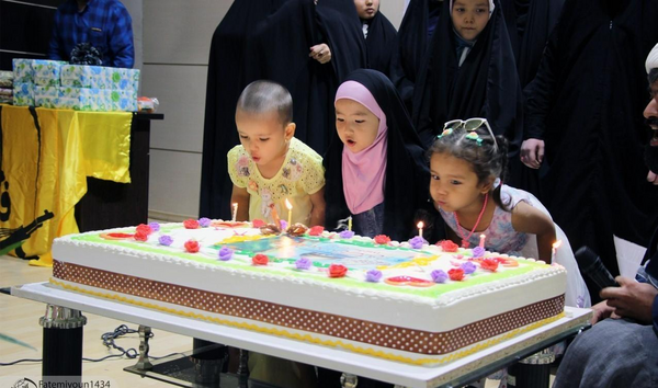 عکس کیک تولد دخترانه مردادی