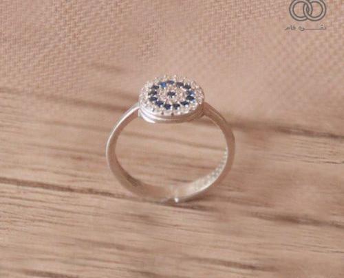 عکس انگشتر نقره ظریف دخترانه