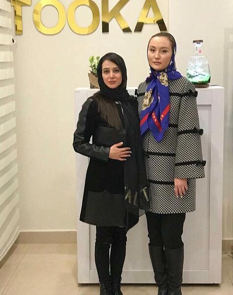 عکس الناز حبیبی کفش