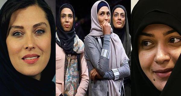 عکس الهام چرخنده بدون روسری