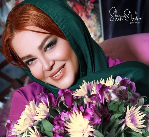 عکس بهاره رهنما در شام ایرانی