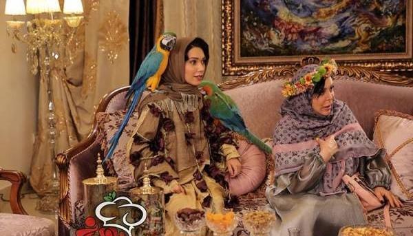 عکس بهاره رهنما در شام ایرانی