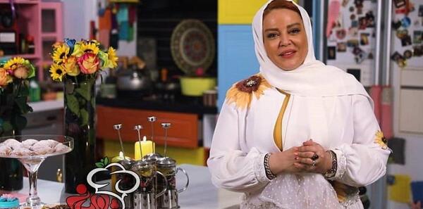 عکس بهاره رهنما در شام ایرانی