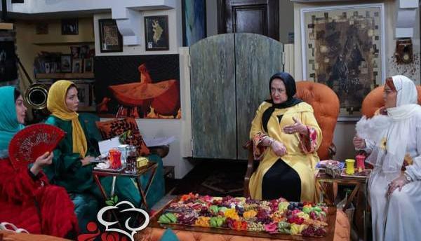 عکس بهاره رهنما در شام ایرانی