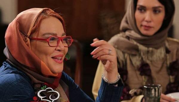 عکس بهاره رهنما در شام ایرانی