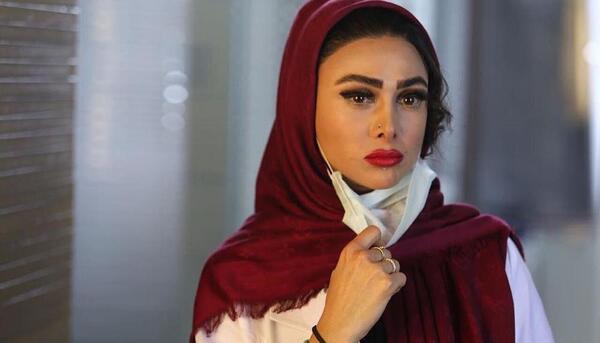عکس آزاده صمدی در فیلم خوب بد جلف