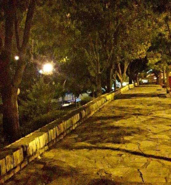 عکس فیک دختر تو پارک