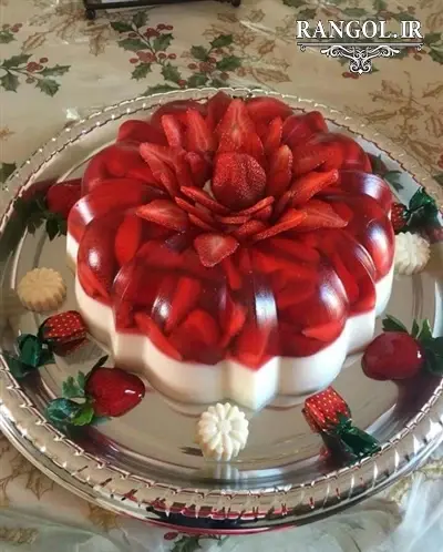 عکس ژله میوه ای زیبا