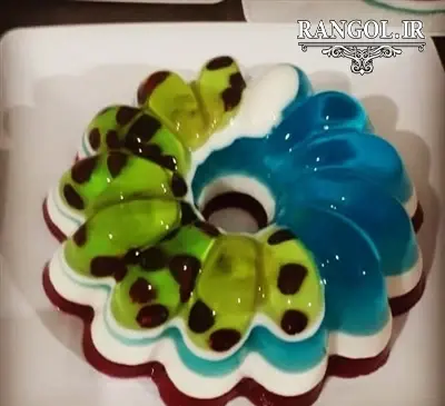 عکس ژله میوه ای زیبا