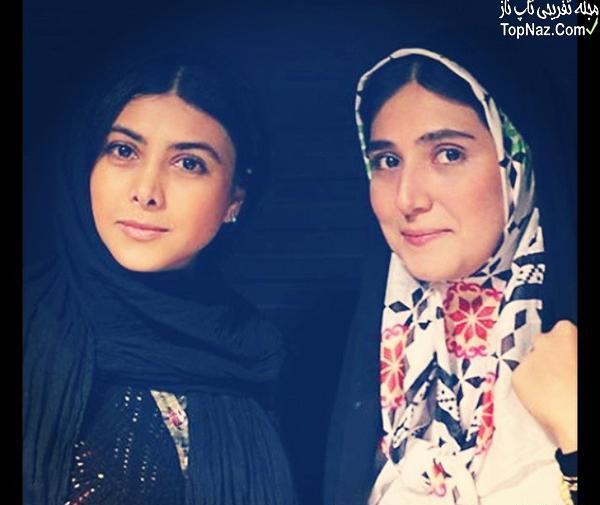 عکسهای آزاده صمدی قبل از عمل زیبایی