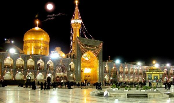 عکس فتوشاپ حرم امام رضا