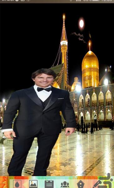عکس فتوشاپ حرم امام رضا