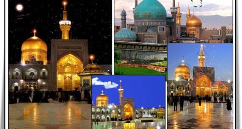 عکس فتوشاپ حرم امام رضا