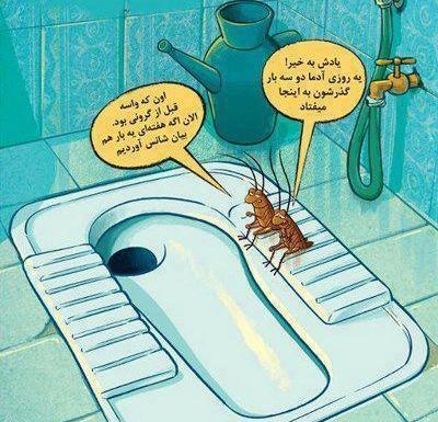 عکس نوشته طنز سوسک