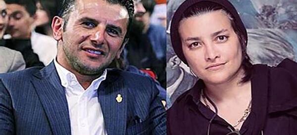 عکس زن امین حیایی
