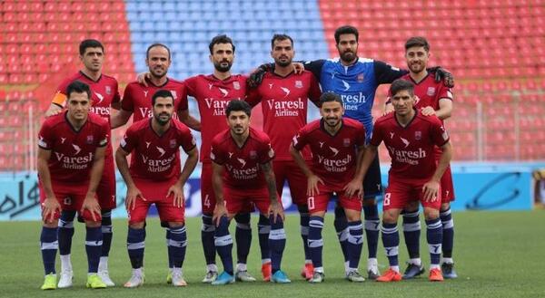 عکس بازیکنان تیم نساجی مازندران