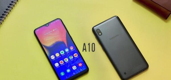 عکس صفحه گوشی سامسونگ a10