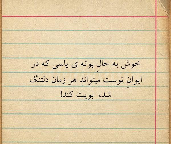 عکس پیامک یاسی