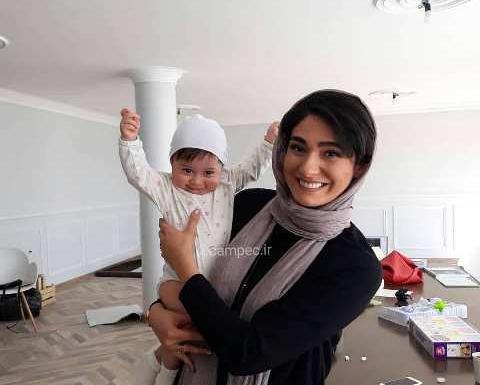 عکس مینا وحید در بانوی عمارت