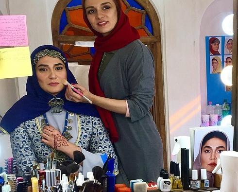 عکس مینا وحید در بانوی عمارت