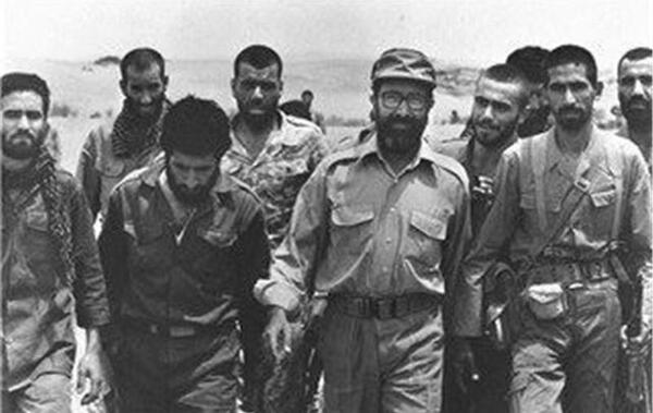 عکس شهید چمران هنگام شهادت