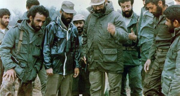 عکس شهید چمران هنگام شهادت