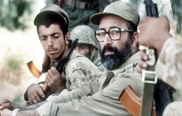 عکس شهید چمران هنگام شهادت