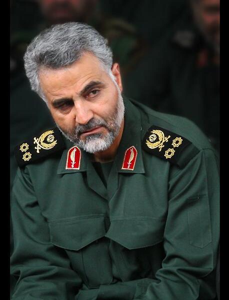 عکس حاج قاسم سلیمانی فرمانده سپاه قدس