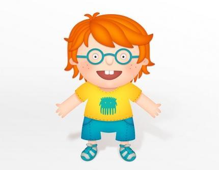 عکس فتوشاپ شده یک پسر