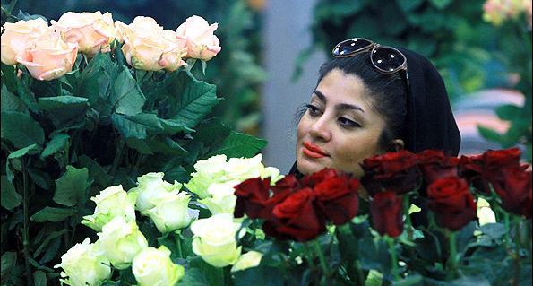 عکس زن گیاهی