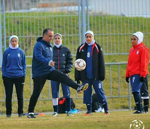 عکس تیم زنان پرسپولیس