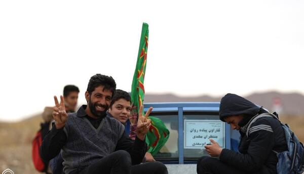 عکس پروفایل پیاده روی مشهد