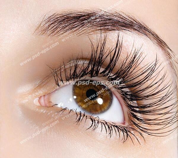 عکس تبلیغ کاشت مژه