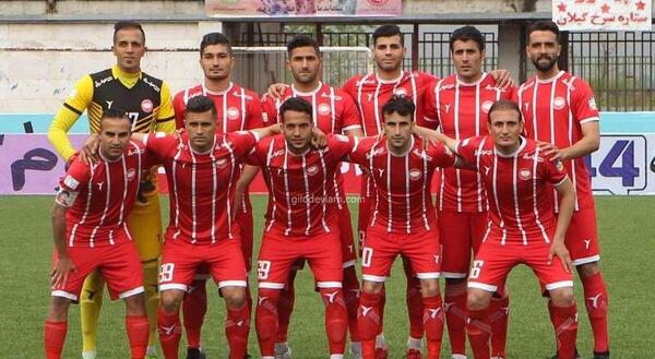 عکس بازیکنان تیم سپیدرود رشت