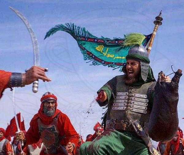 عکس پشت صحنه گریم های مختارنامه