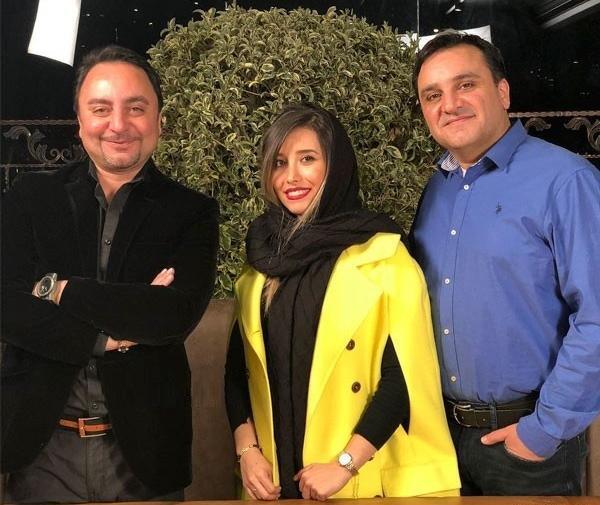 عکس پیام صالحی و همسرش