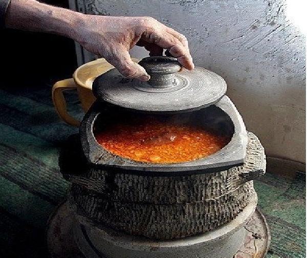 عکس ظروف سنگی قدیمی