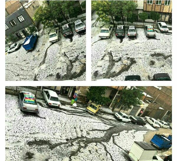 عکس چهارراه بهار تبریز
