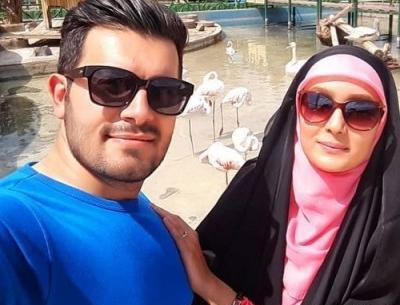 عکس دختر چادری با عینک دودی
