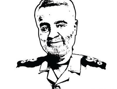 عکس گرافیکی حاج قاسم سلیمانی